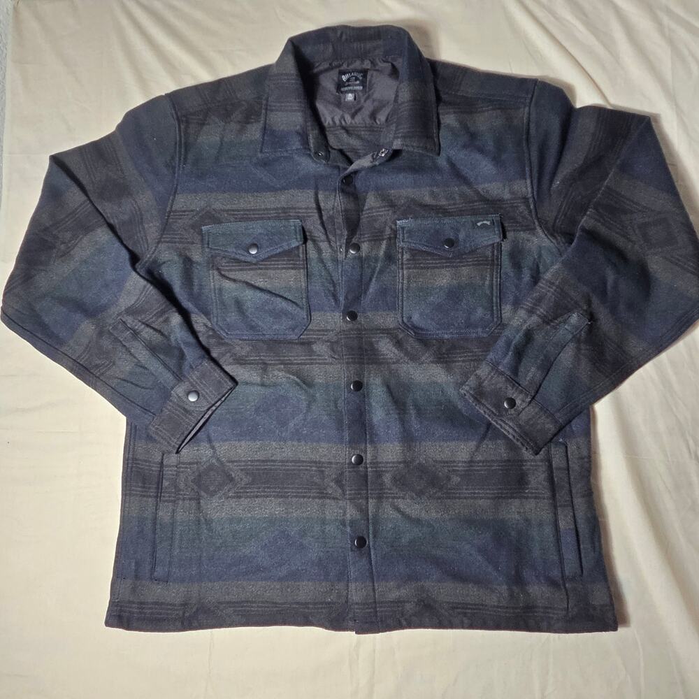Billabong A/DIV Lodge Shirt Jacket NWT Men's XL Aztec Recycler Shacket